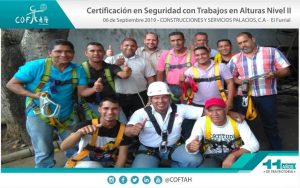 Certificación en Seguridad con Trabajos en Altura (COSPACA) El Furrial