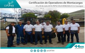 Certificación de Operadores de Montacargas (PEPSI-COLA) Caucagua