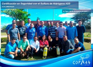 Certificación en Seguridad con el Sulfuro de Hidrógeno (SCHLUMBERGER) El Tigre