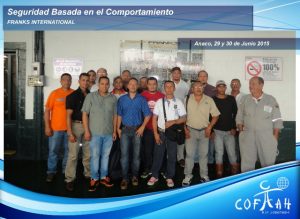 Seguridad Basada en el Comportamiento (FRANKS International) Anaco