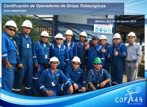 Certificación de Operadores de Grúas Telescópicas (SCHLUMBERGER) Maturín - Venezuela