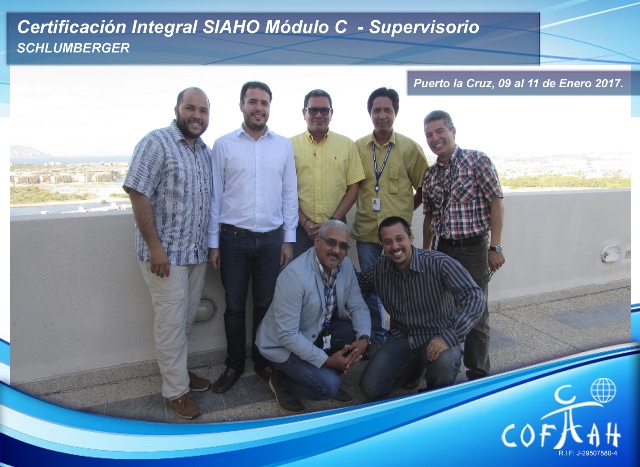 Certificación Integral SIAHO Módulo C - Supervisorio (SCHLUMBERGER) Puerto La Cruz