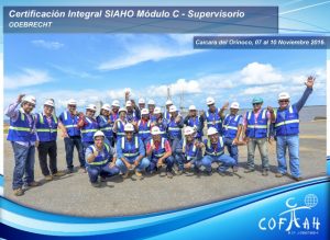 Certificación Integral SIAHO Módulo C – Supervisorio (ODEBRECHT) Caicara del Orinoco