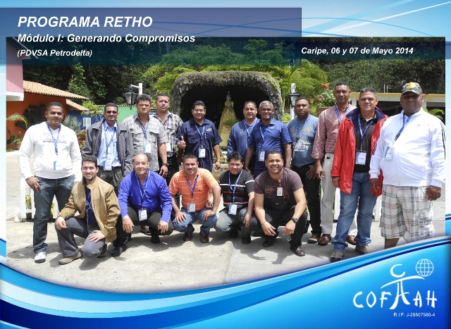 Programa RETHO - Generando Compromisos (PDVSA Petrodelta) Caripe