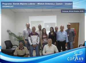 Programa: Siendo Mejores Líderes – Módulo Sintonía y Común – Unidad (ODEBRECHT) Caracas