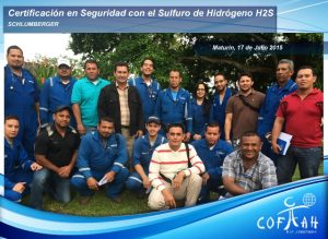 Certificación en Seguridad con el Sulfuro de Hidrógeno (SCHLUMBERGER) Maturín