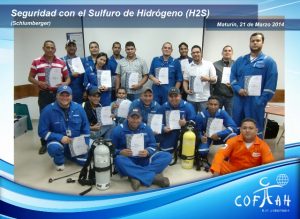 Certificación en Seguridad con el Sulfuro de Hidrógeno H2S (SCHLUMBERGER) Maturín