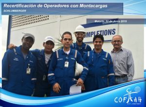 Re-Certificación de Operadores con Montacargas (SCHLUMBERGER) Maturín