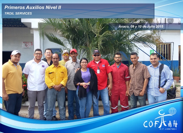 Primeros Auxilios Nivel II (TROIL Services) Anaco