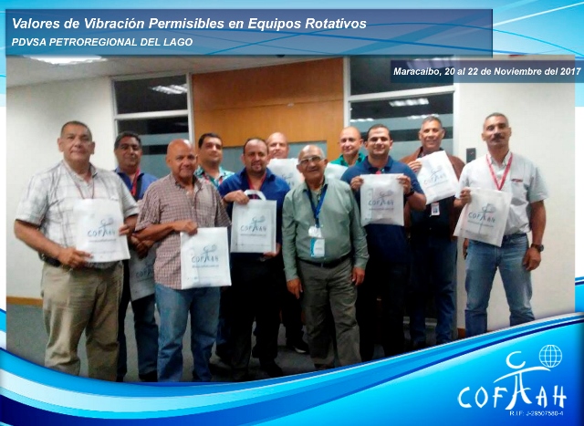 Valores de Vibración Permisibles en Equipos Rotativos (PDVSA Petroregional) Maracaibo