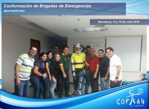 Conformación de Brigadas de Emergencias (WEATHERFORD) Barcelona