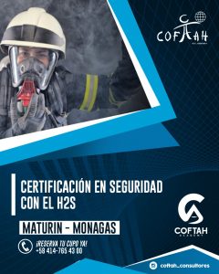 CERTIFICACIÓN EN SEGURIDAD CON EL SULFURO DE HIDROGENO H2S