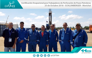 Certificación Ocupacional Trabajadores Perforación de Pozos Petroleros (SCHLUMBERGER) Morichal