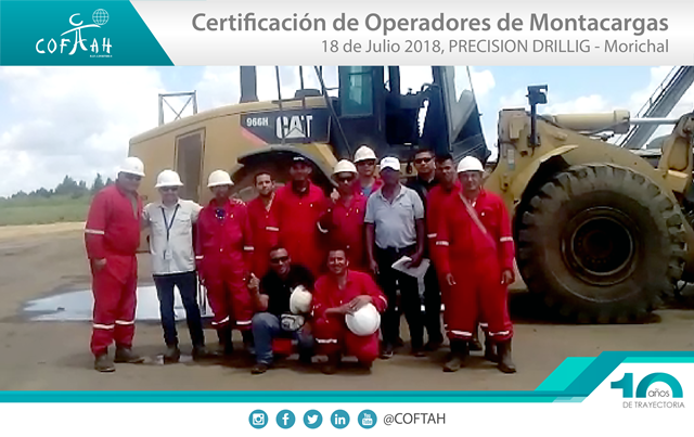 Certificación de Operadores de Montacargas (PRECISION Drilling) Morichal