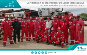 Certificación de Operadores de Grúas Telescópicas (WEATHERFORD) Anaco
