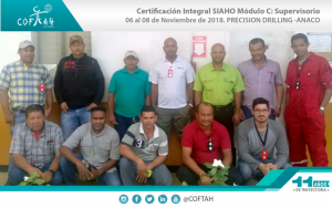 Certificación Integral SIAHO Módulo C – Supervisorio (PRECISION DRILLING) Anaco
