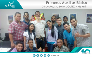 Primeros Auxilios Básico (SOLTEC) Maturín