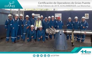 Certificación de Operadores de Grúas Puentes (SCHLUMBERGER) Las Morochas