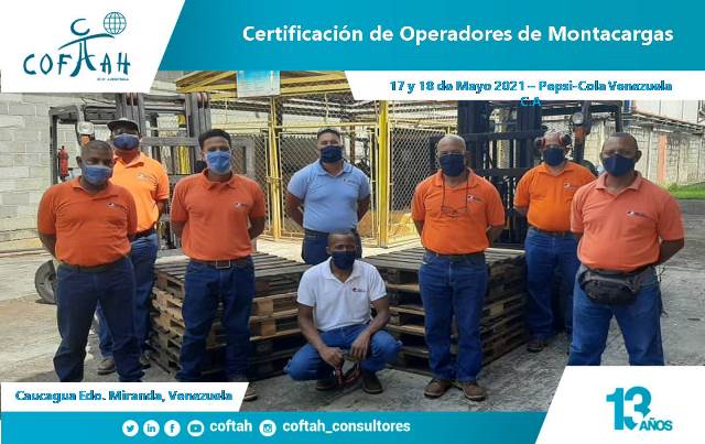 Certificación de Operadores de Montacargas (PEPSICOLA)