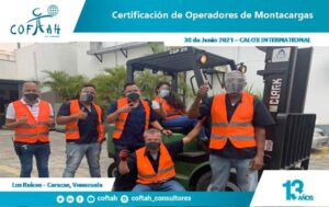 Certificación de Operadores de Montacargas