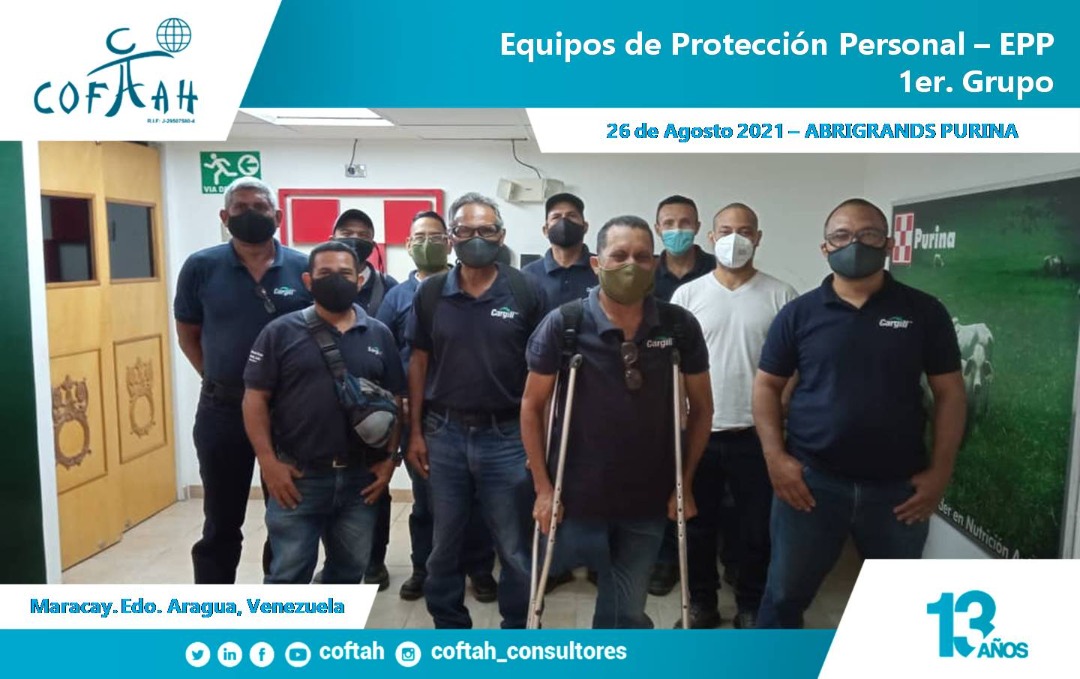 Lee más sobre el artículo Equipos de Protección Personal en ABRIGRANDS PURINA DE VENEZUELA