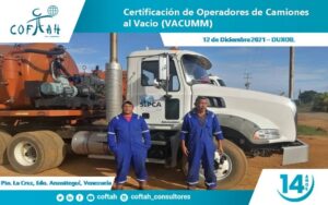 Certificación de Operadores de Equipos de Vacío