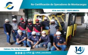 Certificación de Operadores de Montacargas