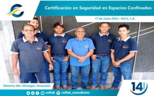 Certificación en Seguridad en Espacios Confinados