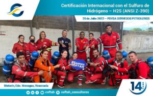 Certificación Internacional con el Sulfuro de Hidrógeno H2S