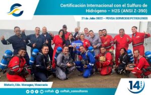 Certificación Internacional con el Sulfuro de Hidrógeno