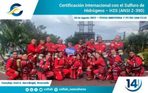 Certificación Internacional con el Sulfuro de Hidrógeno H2S (ANSI Z-390)