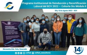 Programa Institucional de Re-inducción y Re-certificación Laboral