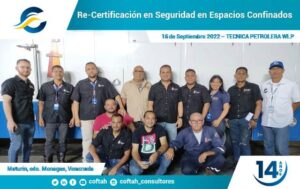 Certificación en Seguridad en Espacios Confinados