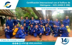 Certificación Internacional con el Sulfuro de Hidrógeno - H2S