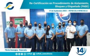 Certificación en Procedimiento de Aislamiento, Bloqueo y Etiquetado (PABE)