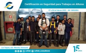Certificación en Seguridad para Trabajos en Alturas