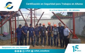 Certificación en Seguridad para Trabajos en Alturas