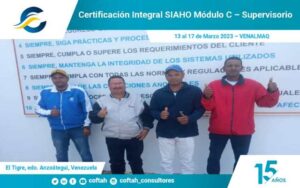 Certificación Integral SIAHO Módulo C – Supervisorio