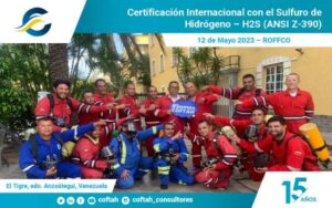 Certificación Internacional con el Sulfuro de Hidrógeno H2S (ANSI Z-390)