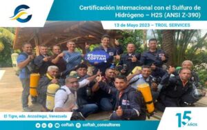 Certificación Internacional con el Sulfuro de Hidrógeno H2S (ANSI Z-390)