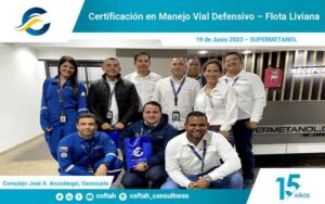 Certificación en Manejo Vial Defensivo – Flota Liviana