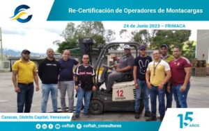 Certificación de Operadores de Montacargas