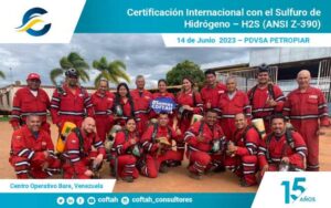 Certificación Internacional con el Sulfuro de Hidrógeno H2S (ANSI Z-390)