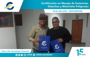 Certificación en Manejo de Sustancias, Desechos y Materiales Peligrosos