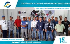 Certificación en Manejo Vial Defensivo - Flota Liviana