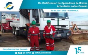 Certificación de Operadores de Brazos Articulados sobre Camión