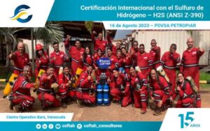 Certificación Internacional con el Sulfuro de Hidrógeno H2S (ANSI Z-390)