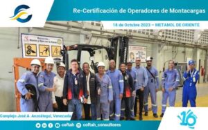 Certificación de Operadores de Montacargas