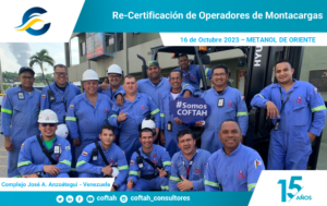 Certificación de Operadores de Montacargas