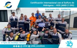 Certificación Internacional con el Sulfuro de Hidrógeno H2S (ANSI Z-390)